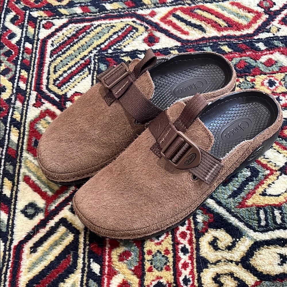 Chaco Paonia Brown Clogs